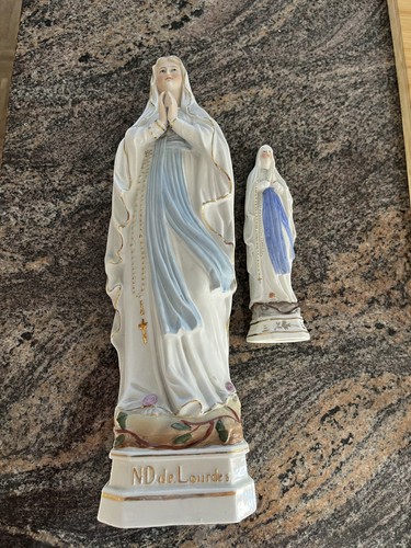 Porzellan figur kirche frau - figur,