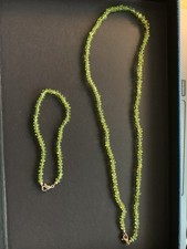 Steinkette und Armband