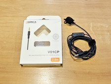Comica CVM-V01CP Lavalier-Ansteckmikrofon Mikrofon Clip-on 3,5 mm