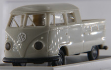 Brekina 1:87 VW T1 A.S.S alt H0 T1b Doppelkabine DoKa Kieselgrau SoMo 0965 OVP