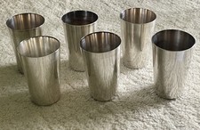 6 Silberbecher Trinkbecher DVN