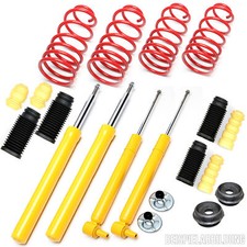 TA Technix Sportfahrwerk 80/60 + Domlager + Staubschutz - VW Polo 86C 0.9 - 1.3