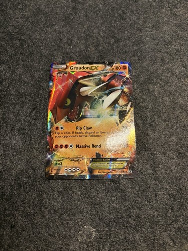 Pokemon groudon black star - pokemon, ex