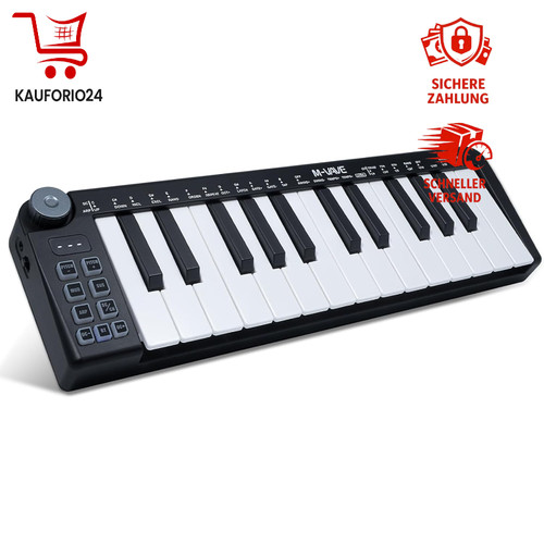 Mini tastatur tasten - 25, beat