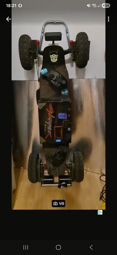 Longboard mit fernbedienung - mit,