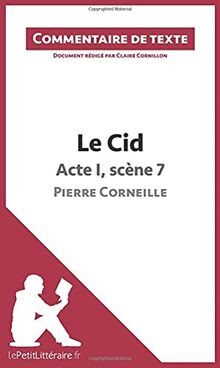 Cid acte scène - acte,