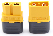 1 Paar 2 Stück Original Amass XT60H Hochstrom Goldstecker XT60 Stecker Buchse RC