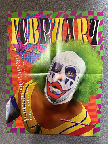 Wwf wwe presents retro - wwf, poster