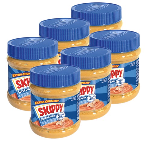 Skippy erdnussbutter - 6x,