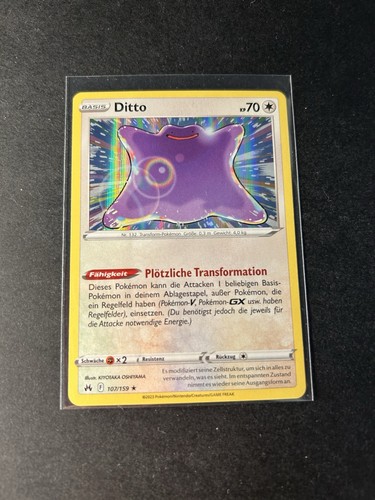 Pokemon ditto 107 159 - -,
