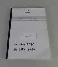 Operating instructions manual - operating, instructions/manual