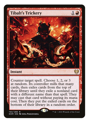 Mtg tibalt s trickery - mtg, 1