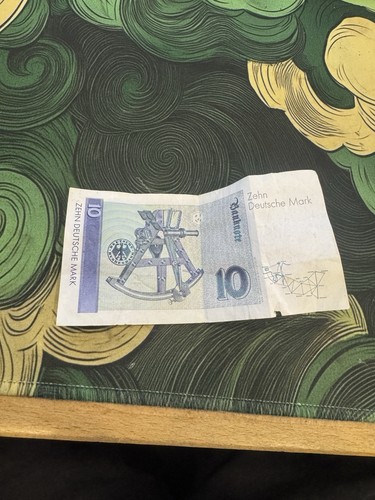 Deutsche mark banknote brd - 10,