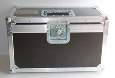 Transport Flight Case 44,5 x 26,0 x 22,5cm Schlagfester Koffer Kiste Box BUND