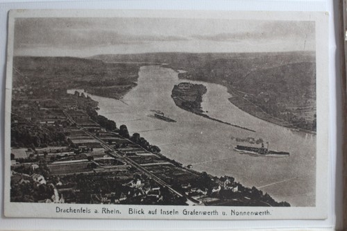 Drachenfels blick auf - drachenfels,