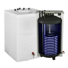 Warmwasserspeicher Unterstellspeicher Boiler mit 1 Wärmetauscher 120 160 Liter