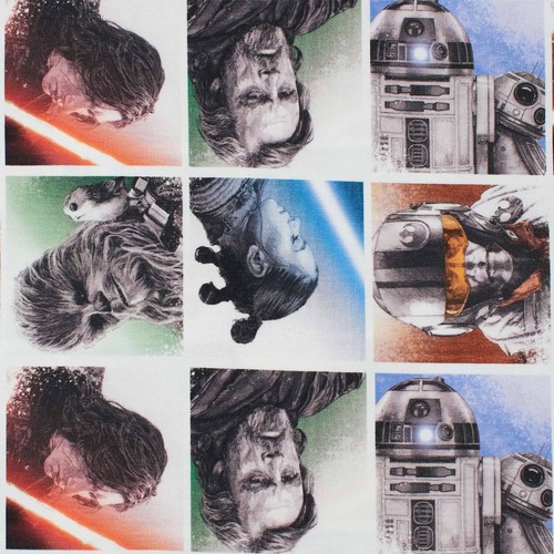 Jersey stoff star wars - star,