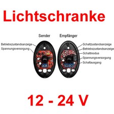 Lichtschranke Alarmanlage Garagentorantrieb Torantrieb Garagentor Tor 12V 24V