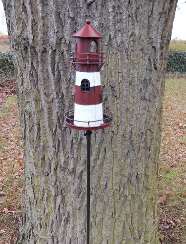 Leuchtturm gartenstab - am,