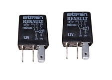 2x Relais Kraftstoffpumpe Benzinrelais Renault Twingo C06 Kangoo Clio 7700414484