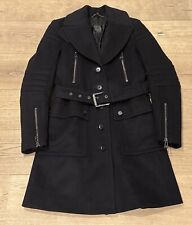 Damen Biker- Mantel/ Belstaff/ Größe 38