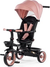 moovkee. Kinder Dreirad ab 1 Jahr mit Schubstange & 360°-Sitz – 4in1 Laufrad