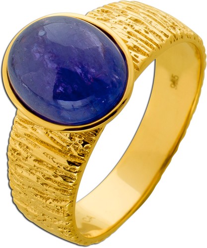 Tansanit ring silber 925 - tansanit,