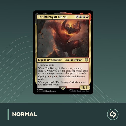 Mtg the balrog moria - |, |