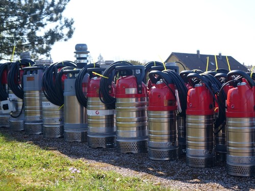 Hebepumpen grindex flygt - hebepumpen, /