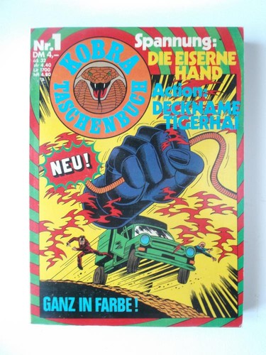 Kobra comic taschenbuch - kobra,