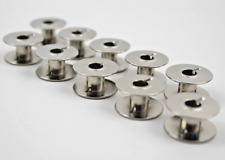 10x Spulen Metall für CB Greifer Bernina, Singer, Brother, Pfaff, Privileg, AEG
