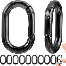 10 Stück Kleine Carabiner 1