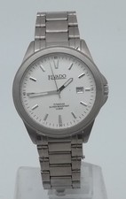 Rivado Herrenuhr,Titanuhr,Datumsanzeige,Leuchtzeiger,die Uhr läuft,
