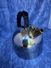 Alessi Wasserkessel Wasserkocher  mit Flöte 9091 Design Sapper