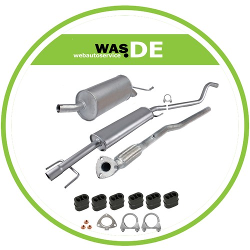 Komplette auspuffanlage kat - auspuffanlage, ab