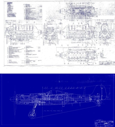 Focke wulf 190 bauplan - focke-wulf,