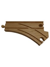 BRIO Holzeisenbahn Weiche Gleis Holz Schiene Beige Modelleisenbahn