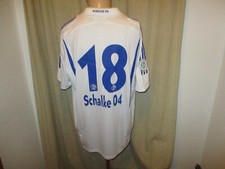 FC Schalke 04 Adidas Heim Matchworn Trikot 2007/08  "GAZPROM" + Nr.18 Gr.XL TOP