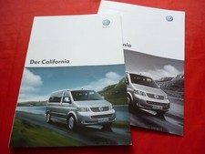 VW T5 California Beach Trendline Comfortline Prospekt Brochure + Preisliste 2007