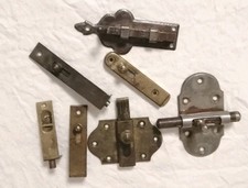 Alte u. Antike Türriegel, Schlossriegel, Schubriegel Konvolut.