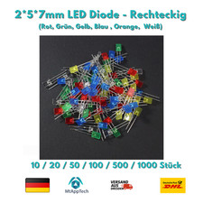 2*5*7mm LED Diode - Rechteckig