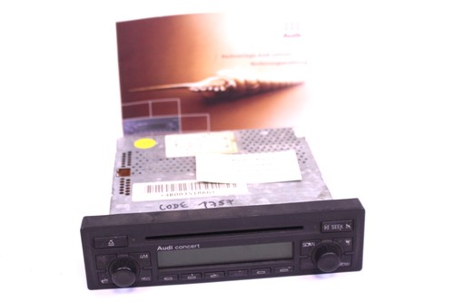 Autoradio audi concert - cd,