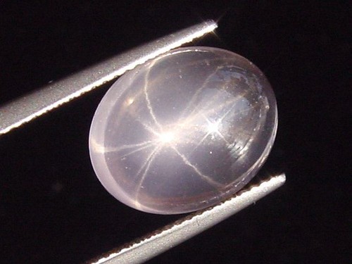 Sternrosenquarz oval - sternrosenquarz, 5,89