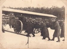 Foto - Soldaten mit Geschütz - 2.WK