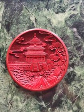 Rotlack teller aus china - teller,