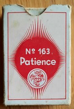 Kartenspiel  Patience Nr. 163  Goldecken Steuerstempel 53 Blatt