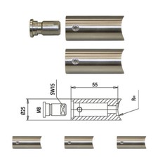 Stossgriffstütze Türgriff