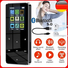 Bluetooth MP3 Musik Player Portable MP4 Ultra-dünne Student MP3 DE 2025