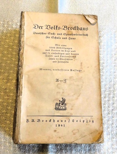 Buch der volksbrockhaus - buch:, von