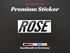 Rose Bicycle Frame Decal: Waterproof Sticker for Cycling Enthusiasts' Bike
